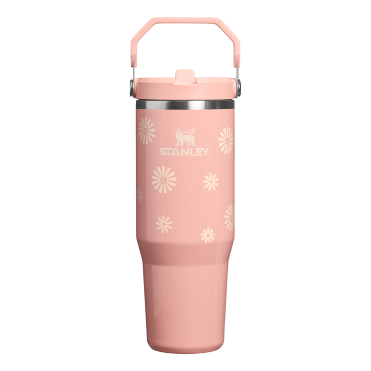 Stanley 1913 The IceFlow™ Flip Straw Tumbler 30 OZ Wild and Free Collection in Sorbet Daisies