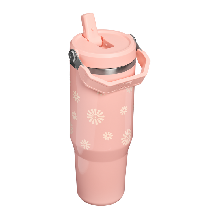 Stanley 1913 The IceFlow™ Flip Straw Tumbler 30 OZ Wild and Free Collection in Sorbet Daisies