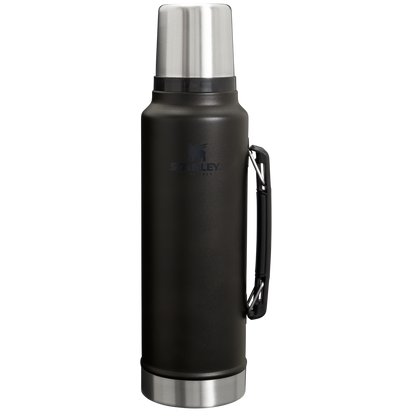Stanley 1913 Classic Legendary Bottle 1.5 QT in Black 2.0 | Front View