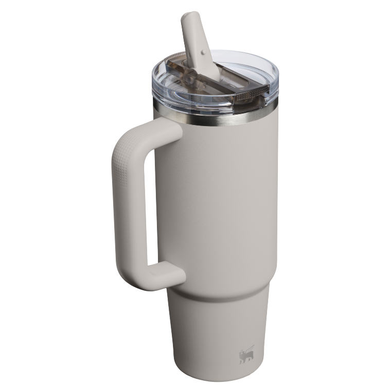Stanley 1913 The Quencher ProTour Flip Straw Tumbler 30 OZ in Ash | Back View
