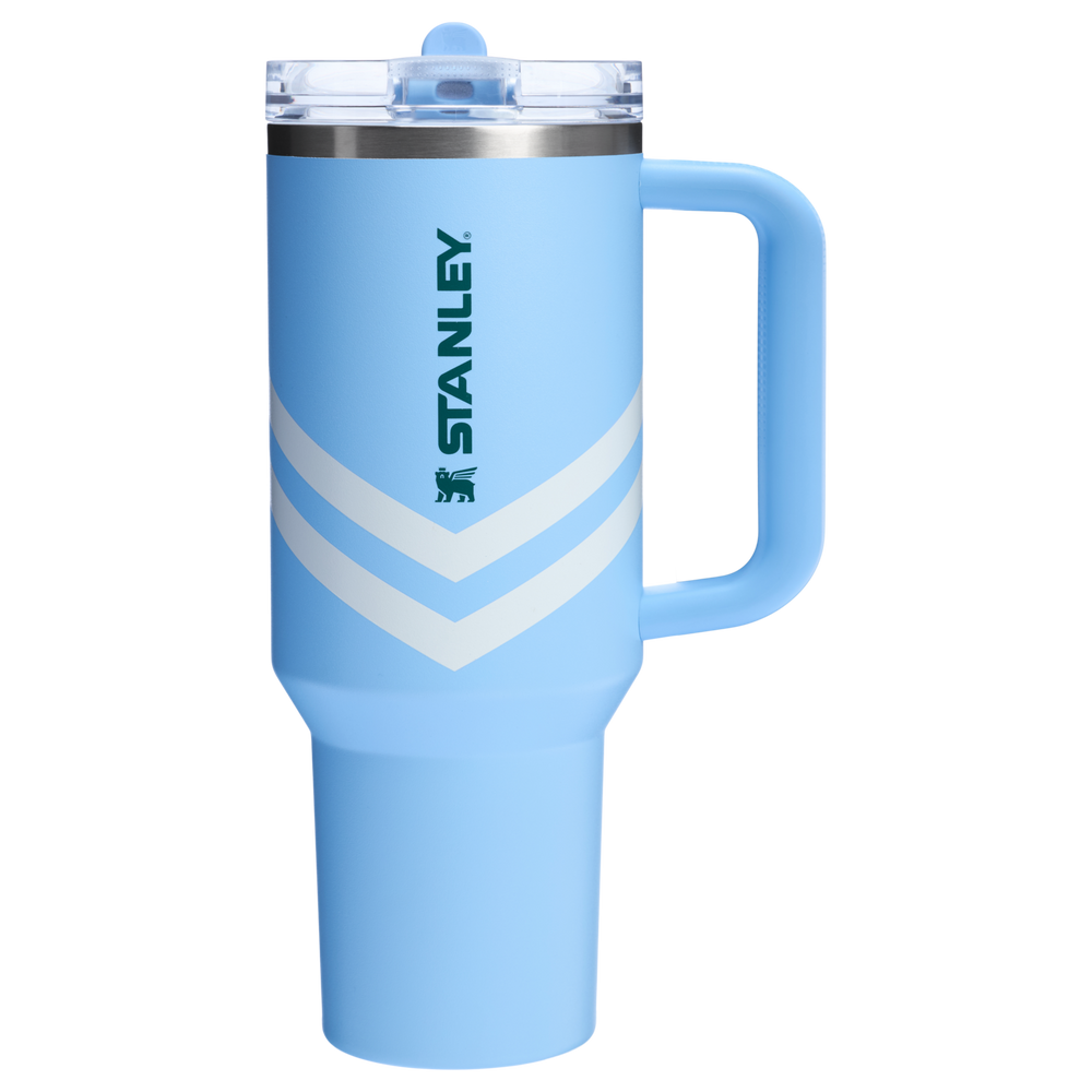 Stanley 1913 The Quencher ProTour Flip Straw Tumbler 40 OZ Oasis Collection in Cornflower Chevron | View 1