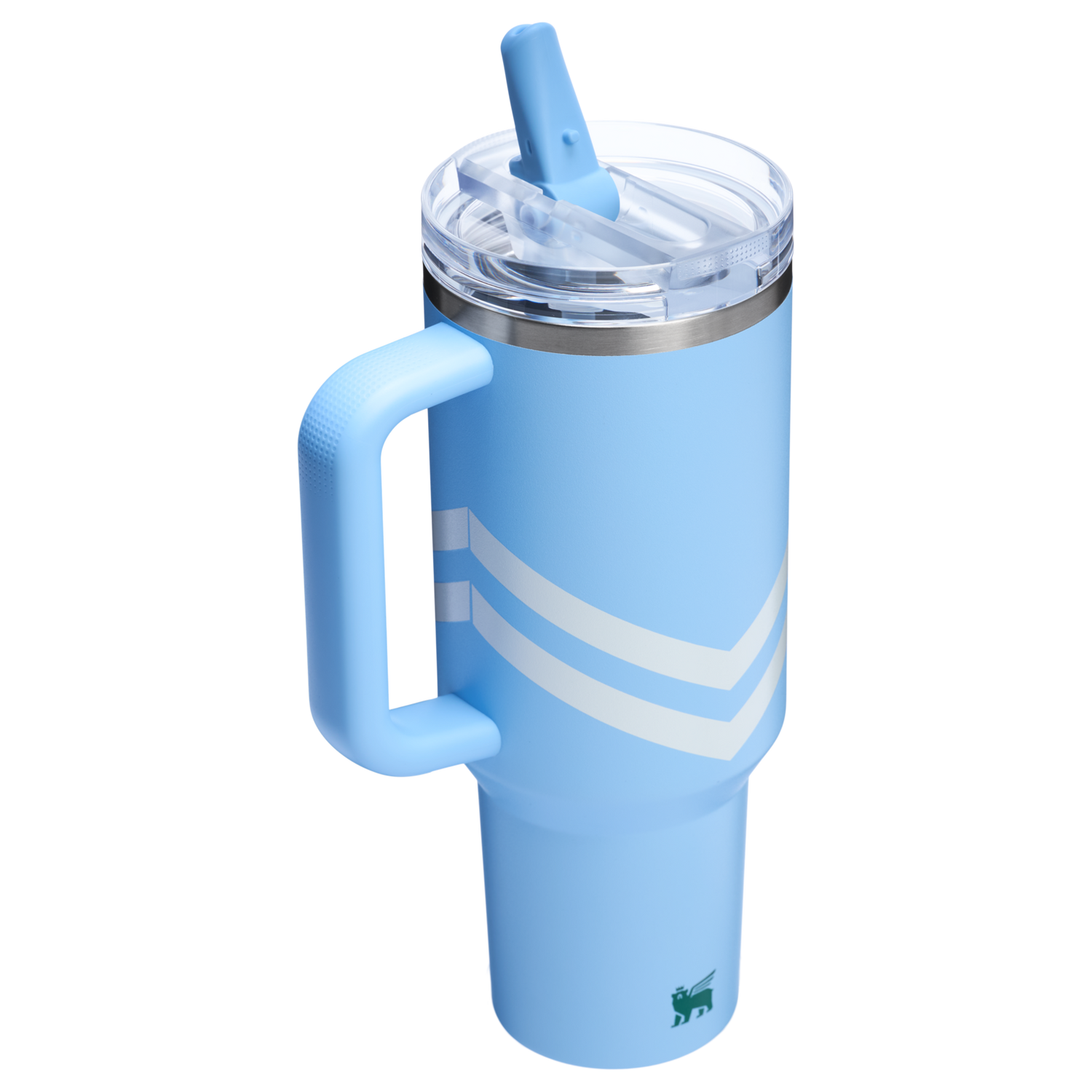 Stanley 1913 The Quencher ProTour Flip Straw Tumbler 40 OZ Oasis Collection in Cornflower Chevron | View 2