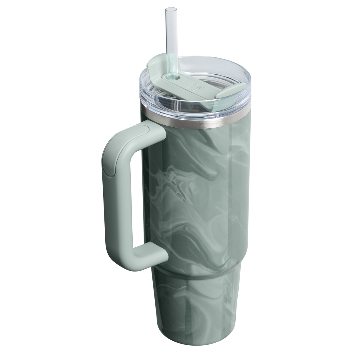 Stanley 1913 The Quencher® H2.0 FlowState™ Tumbler 30 OZ Marble Collection in Agate Calacatta