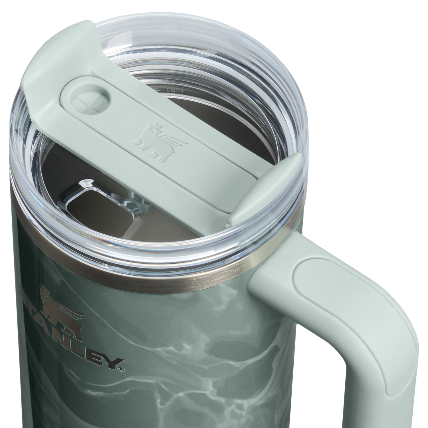 Stanley 1913 The Quencher® H2.0 FlowState™ Tumbler 30 OZ Marble Collection in Agate Calacatta | View 2