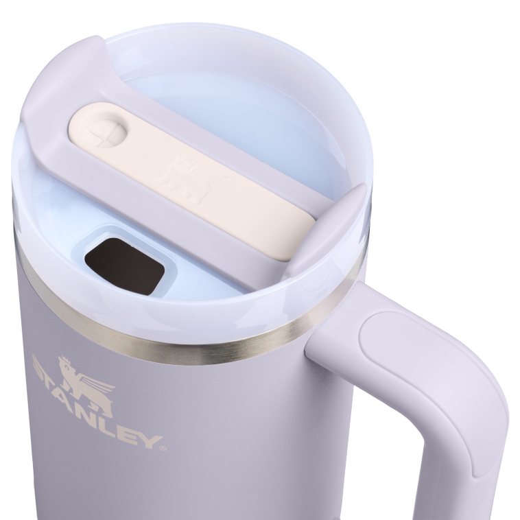 Stanley 1913 The Quencher H2.0 Flowstate™ Tumbler 30 OZ in Purple Dust | Lid Detailed View
