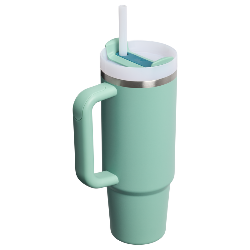 Stanley 1913 The Quencher H2.0 Flowstate™ Tumbler 30 OZ in Spring Green | Back View