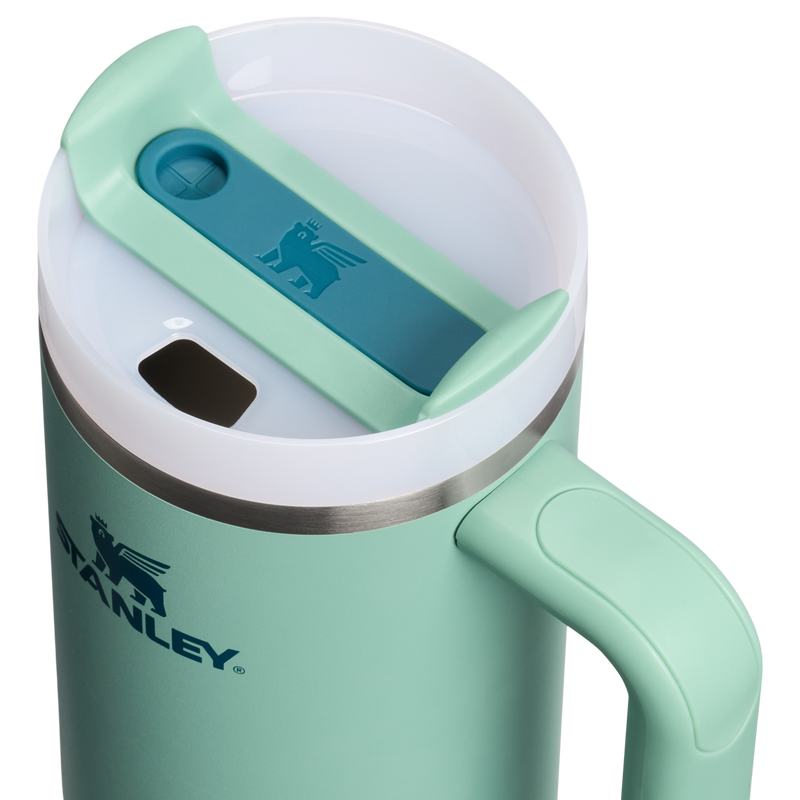 Stanley 1913 The Quencher H2.0 Flowstate™ Tumbler 30 OZ in Spring Green | Lid Detailed View