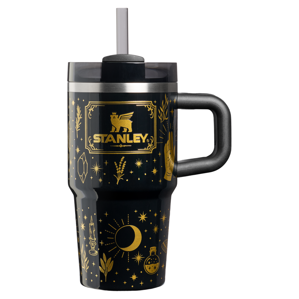 Stanley 1913 Halloween Quencher®  H2.0 Flowstate™ Tumbler | 20 oz in Black Magic | Front View
