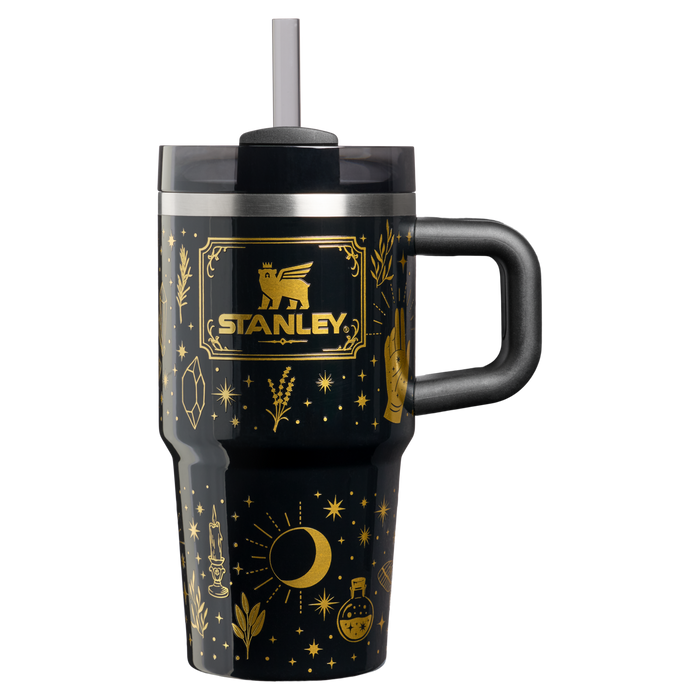 Stanley 1913 Halloween Quencher®  H2.0 Flowstate™ Tumbler | 20 oz in Black Magic | Front View