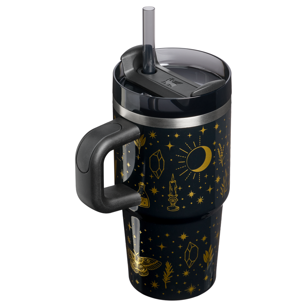 Stanley 1913 Halloween Quencher®  H2.0 Flowstate™ Tumbler | 20 oz in Black Magic | Back View
