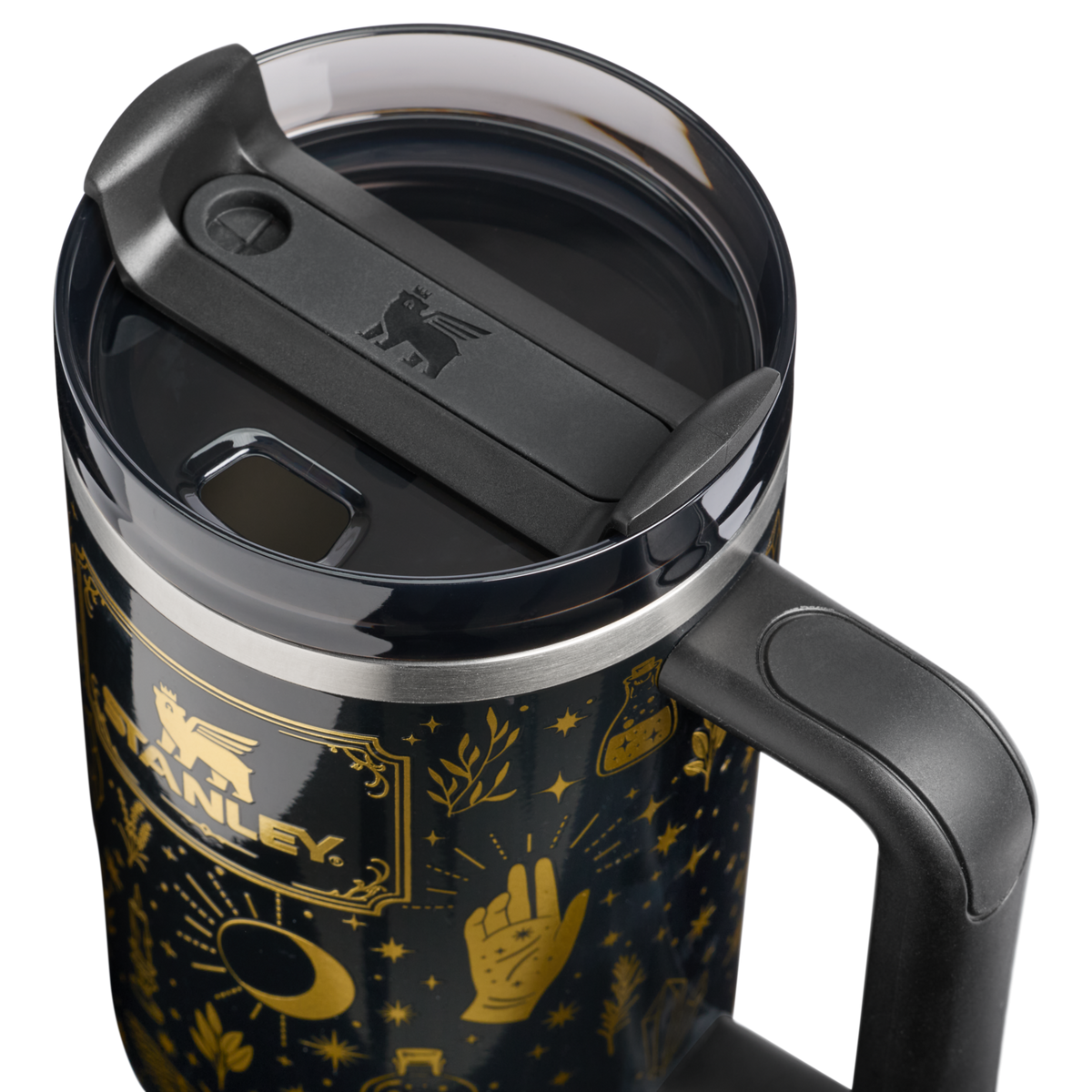 Stanley 1913 Halloween Quencher®  H2.0 Flowstate™ Tumbler | 40 oz in Black Magic | Front View
