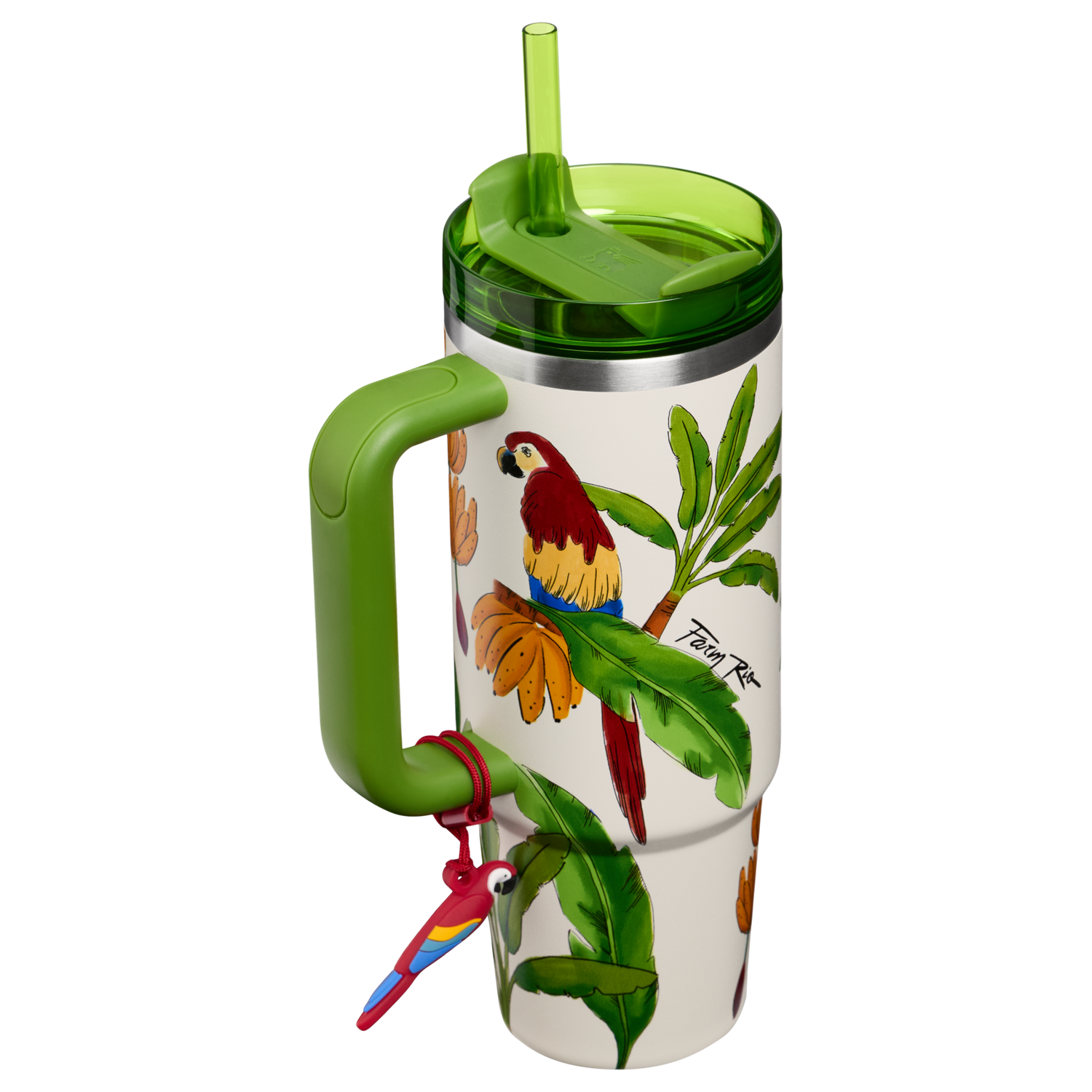 Stanley 1913 Stanley 1913 x FARM Rio Quencher® H2.0 Flowstate™ Tumbler Tropical Destiny 30 oz in Tropical Destiny | View 1
