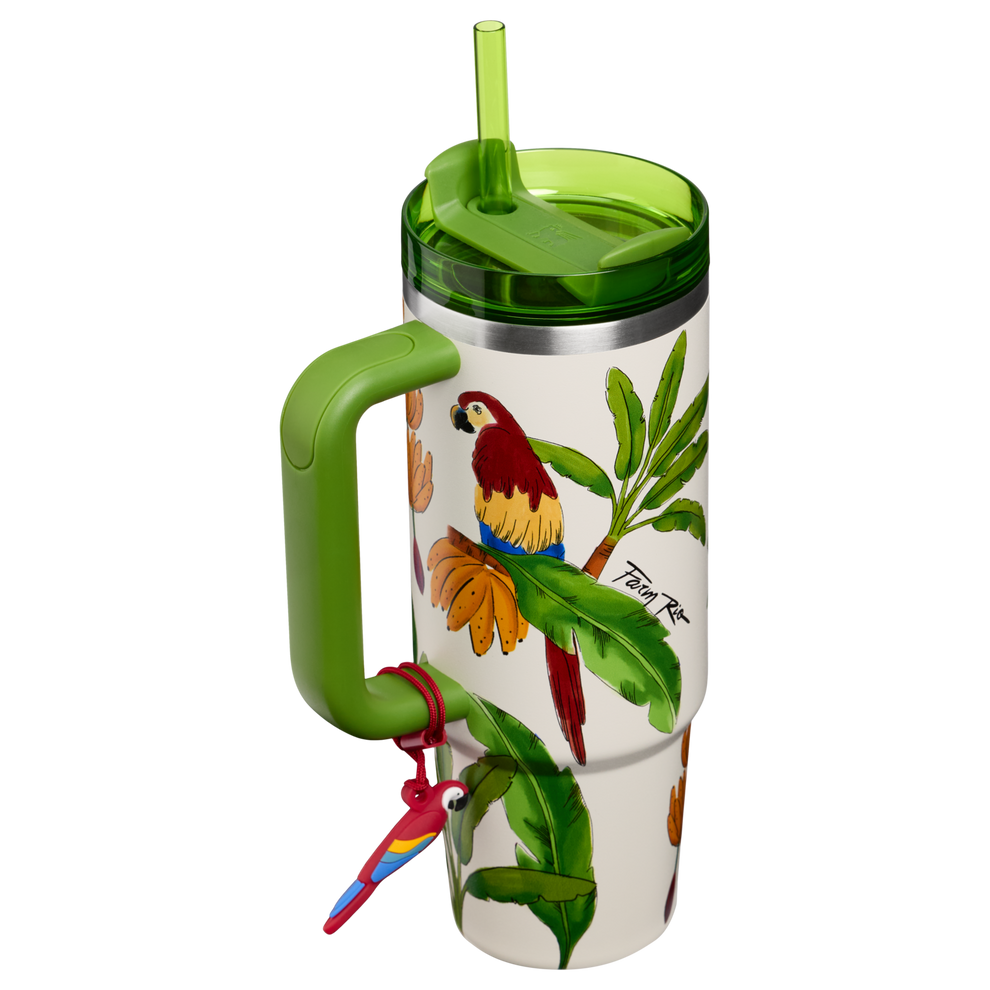 Stanley 1913 Stanley 1913 x FARM Rio Quencher® H2.0 Flowstate™ Tumbler Tropical Destiny 30 oz in Tropical Destiny