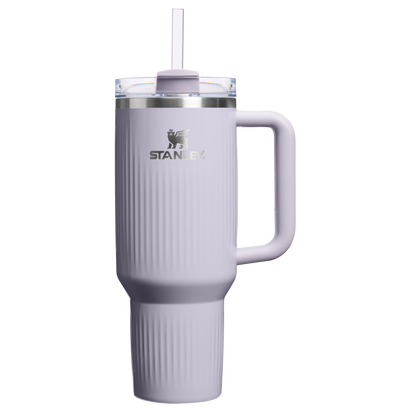 Stanley 1913 The Quencher H2.0 Fluted Tumbler 40 OZ in Purple Dust Gloss | Front View