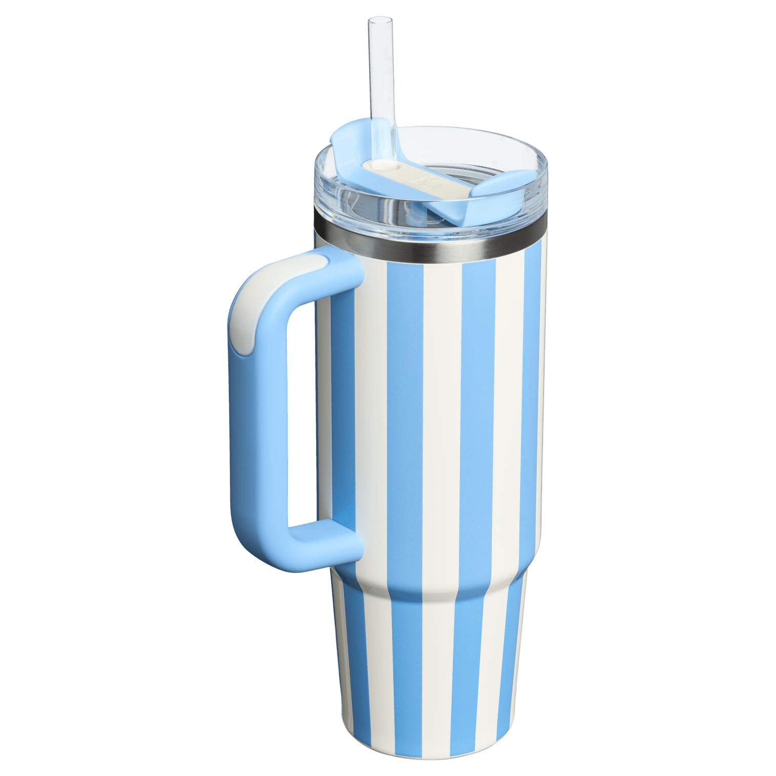 ProTour Tumbler 30OZ - Cornflower Cabana Gloss - Back - Stanley