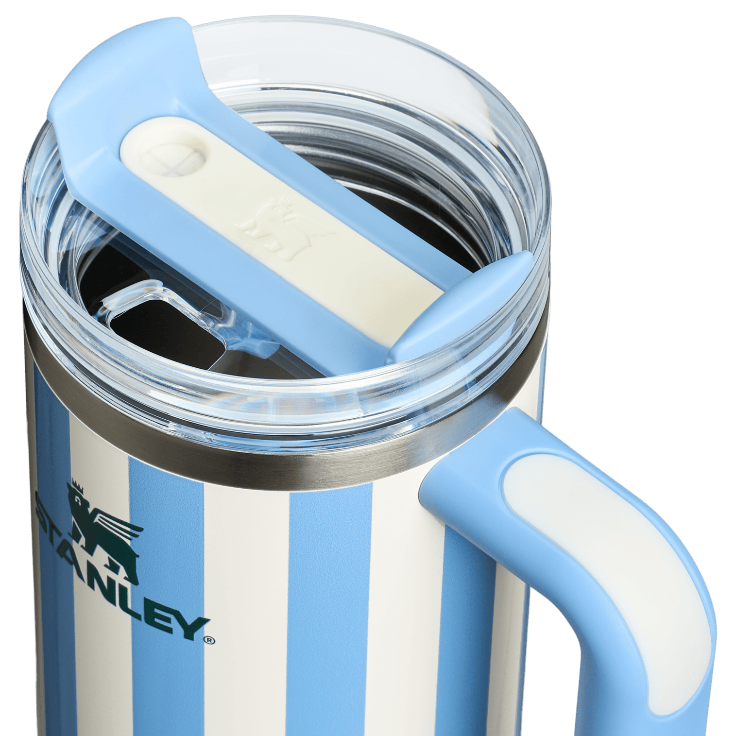 ProTour Tumbler 30OZ - Cornflower Cabana Gloss - Lid - Stanley