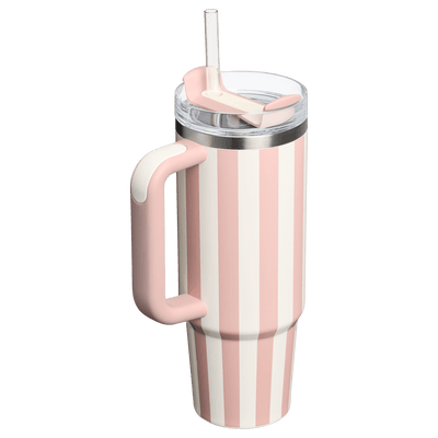 ProTour Tumbler 30OZ - Peach Whip Cabana Gloss - Back - Stanley