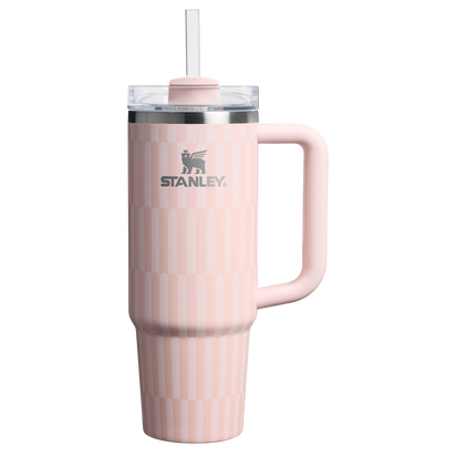 Stanley 1913 The Quencher®  H2.0  Flowstate™ Tumbler 30 oz | High Summer in Tea Rose Tile | Front View