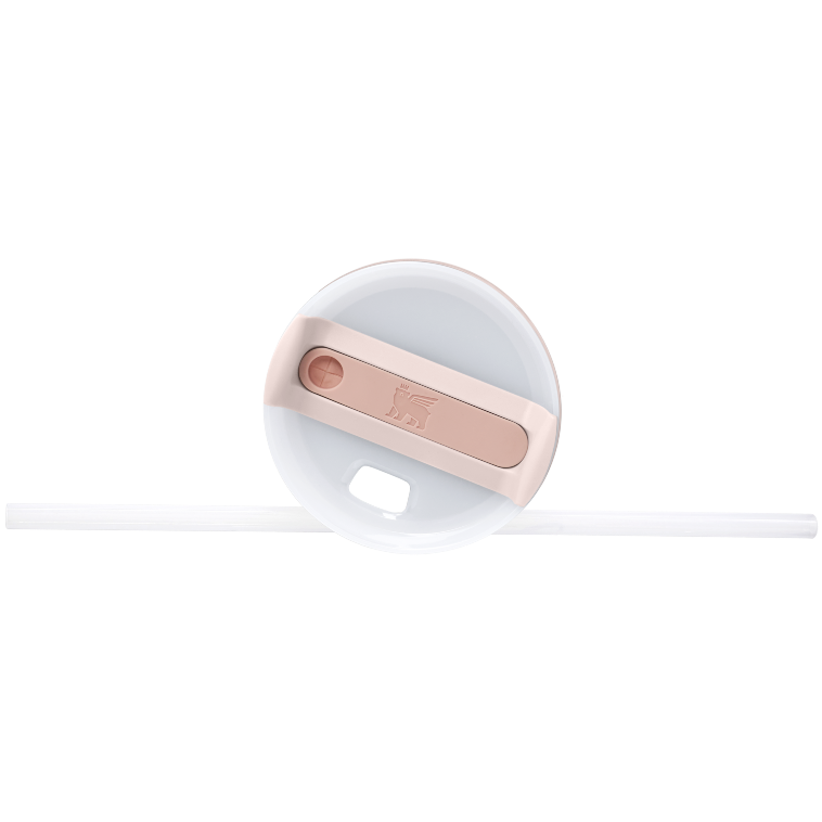 Stanley 1913 The Quencher H2.0 Flowstate™ Tumbler 30 OZ in Rose Quartz | Lid Detailed View
