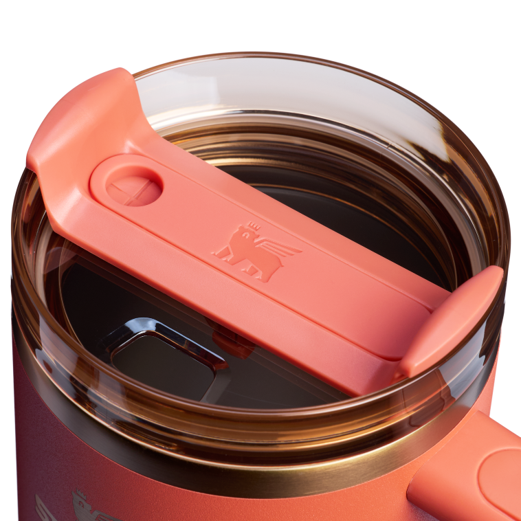 Stanley 1913 The Pumpkin Spice Quencher H2.0 FlowState™ Tumbler 40 OZ in Spice | Lid Detailed View