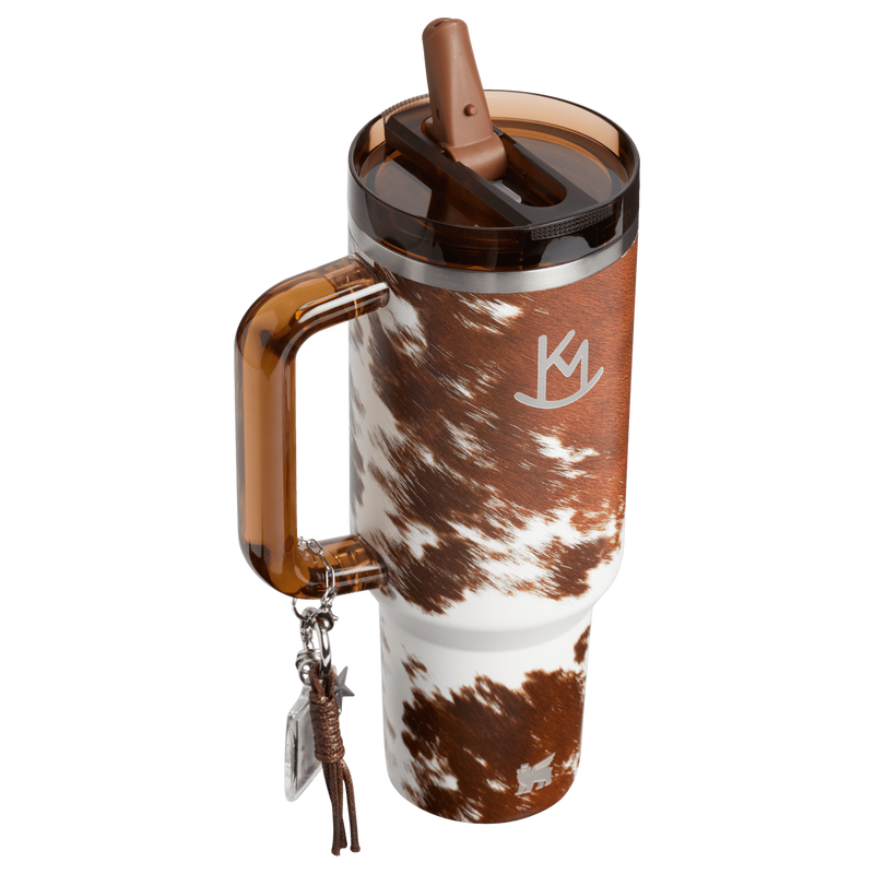 Stanley 1913 The  Stanley 1913 x Kacey Musgraves Quencher® ProTour Flip Straw Tumbler 40 OZ in Kacey Musgraves Rodeo | Back View
