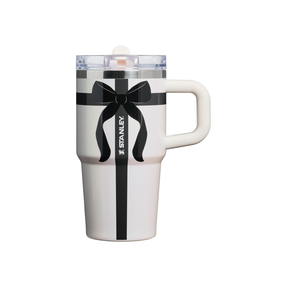 Stanley 1913 The Quencher ProTour Flip Straw Tumbler 20 oz Ribbon Collection in Salt Ribbon | Front View