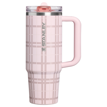 Stanley 1913 The Quencher® ProTour Tumbler 30oz Spring Reset Collection in Blossom Plaid | Front View