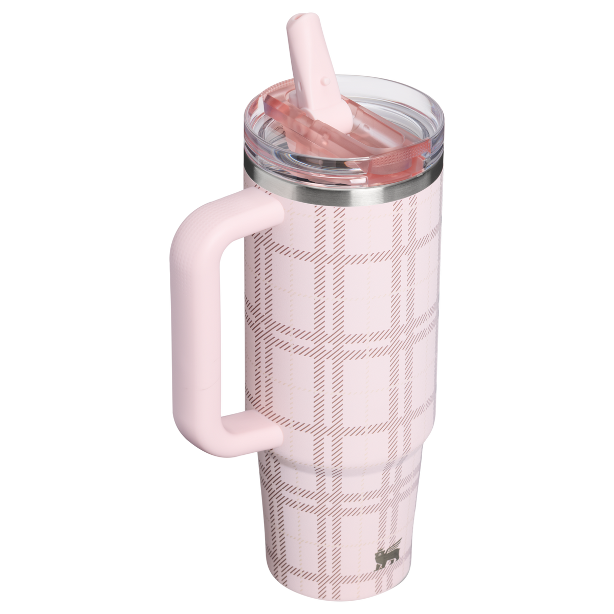 Stanley 1913 The Quencher® ProTour Tumbler 30oz Spring Reset Collection in Blossom Plaid | Back View