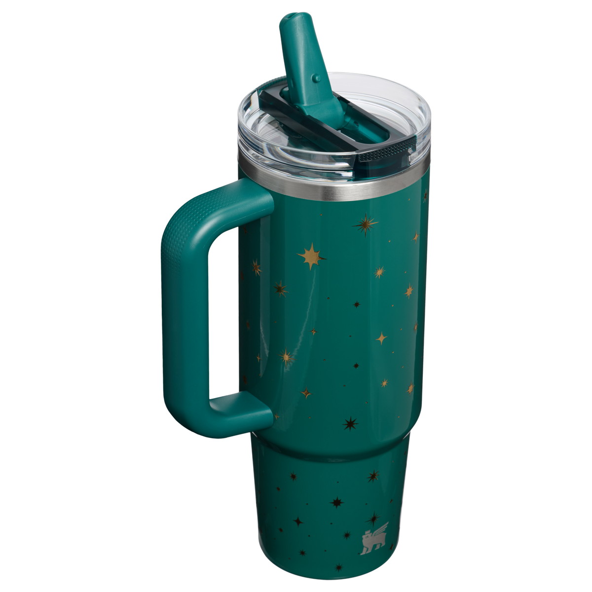 Stanley 1913 The Quencher Protour Tumbler 30 oz The Holiday Collection in Shadow Green Night Sky | Back View