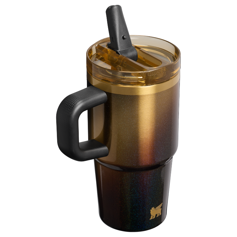 Stanley 1913 The Quencher® ProTour Flip Straw Tumbler 20 OZ in Black Honey | Back View