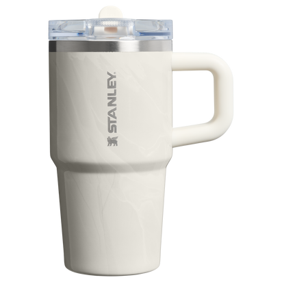 Stanley 1913 The Quencher® ProTour Flip Straw Tumbler 20 OZ Marble Collection in Calcite Calacatta | Front View