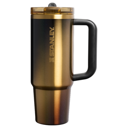 Stanley 1913 The Quencher® ProTour Flip Straw Tumbler 30 OZ in Black Honey | Front View