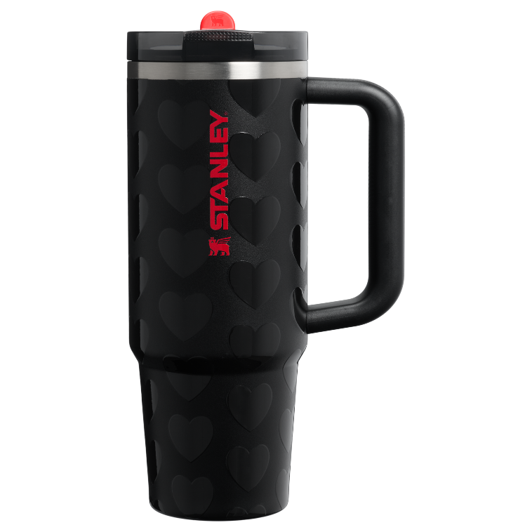 Quencher Details ProTour Flip Straw Tumbler | 30 OZ - Black Lovely - Stanley AU