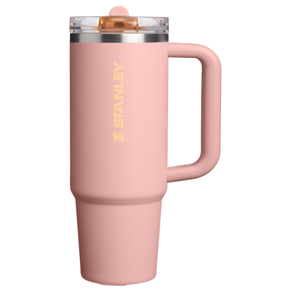 Stanley 1913 The Quencher ProTour Flip Straw Tumbler 30 OZ in Peach Rose | Front View