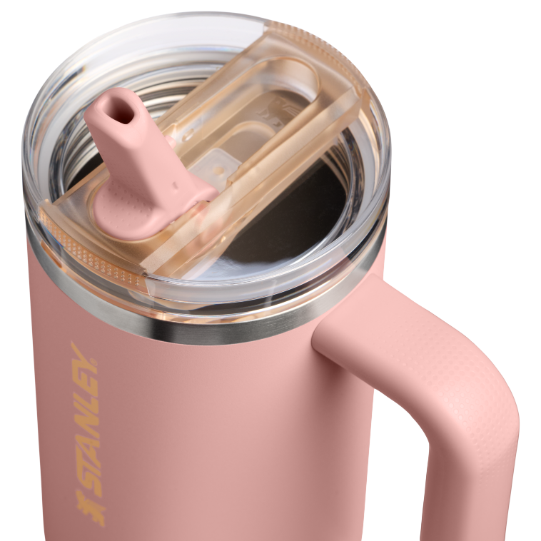 Stanley 1913 The Quencher ProTour Flip Straw Tumbler 30 OZ in Peach Rose | View 3