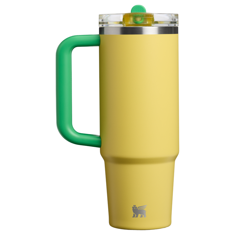 Stanley 1913 Country Collection Quencher® ProTour Flip Straw Tumbler 30 OZ in Team Yellow Green | Back View