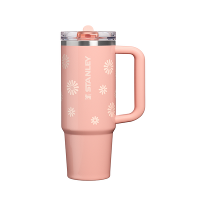 Stanley 1913 The Quencher ProTour 30 OZ Wild and Free Collection in Sorbet Daisies | Front View