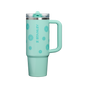 Swatch for Stanley 1913 The Quencher ProTour 30 OZ Wild and Free Collection in Teal Daisies