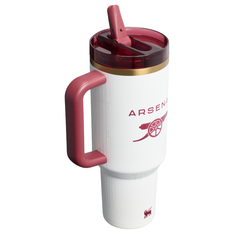 Stanley 1913 Stanley 1913 x Arsenal Quencher® H2.0 ProTour Flip Straw Tumbler in Homage | Back View