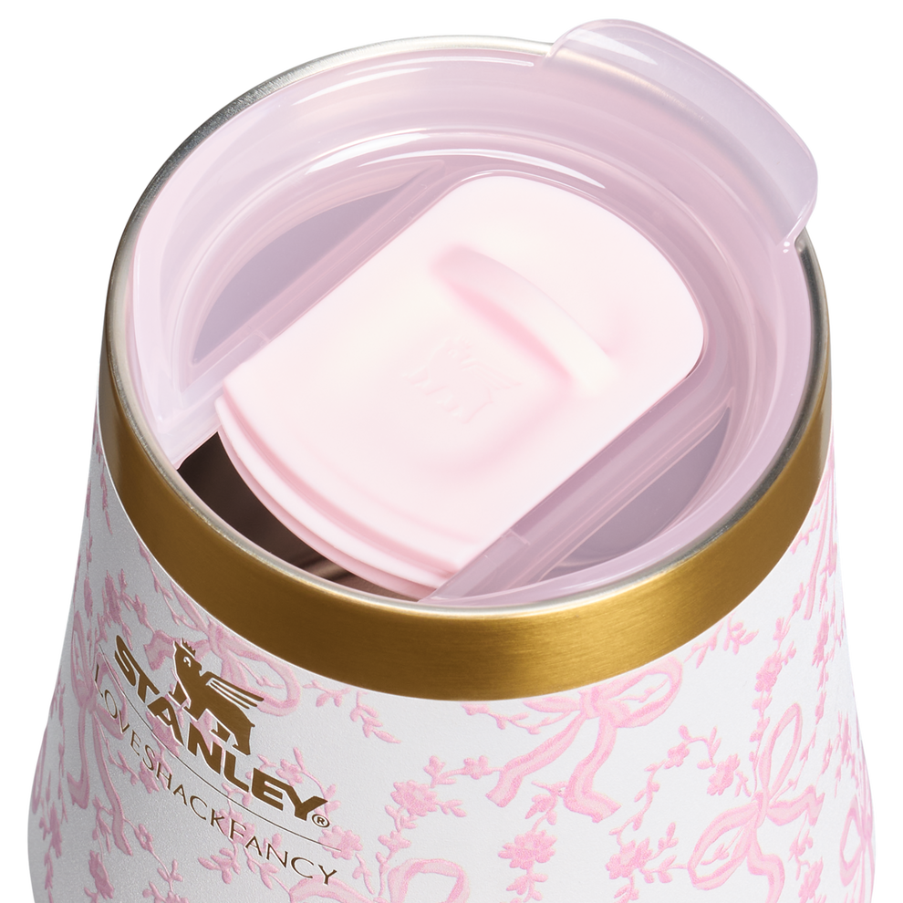 Stanley 1913 Stanley 1913 x LoveShackFancy The Reserve Wine Tumbler 11 OZ in Coquette Bow – Chantilly