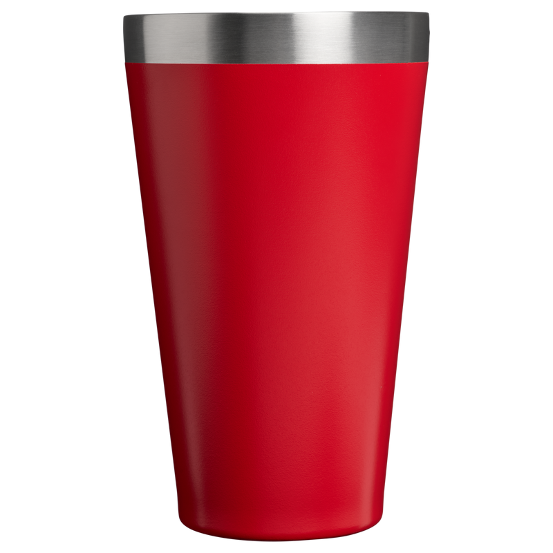 Stanley 1913 Country Collection Stacking Pint 16 OZ in Team Red Dark Blue | Back View