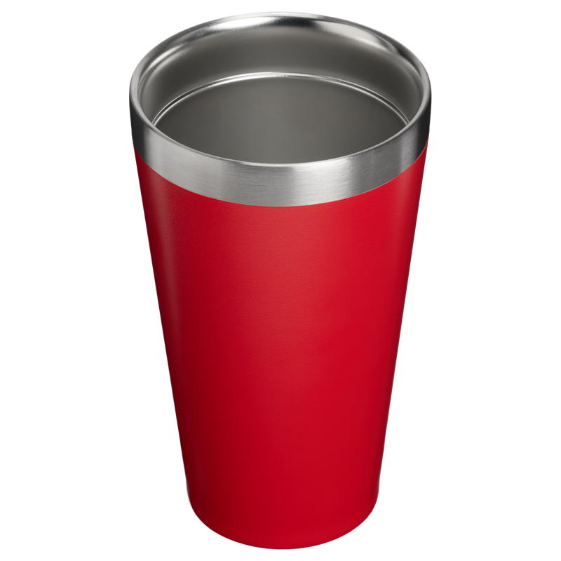 Stanley 1913 Country Collection Stacking Pint 16 OZ in Team Red Dark Blue | Back View