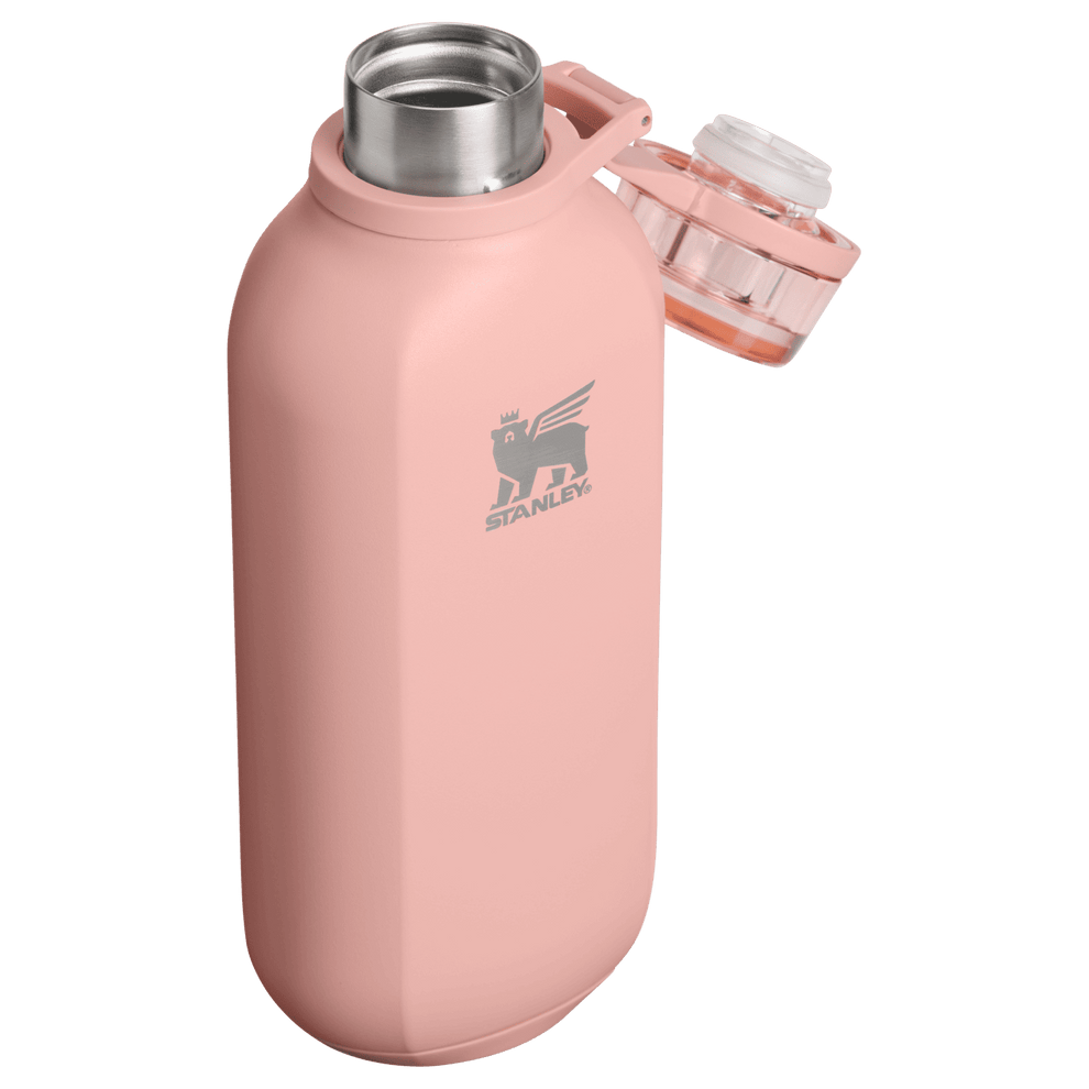 Stanley 1913 The Stanley Clutch Bottle 16 OZ in Peach Rose | Open View