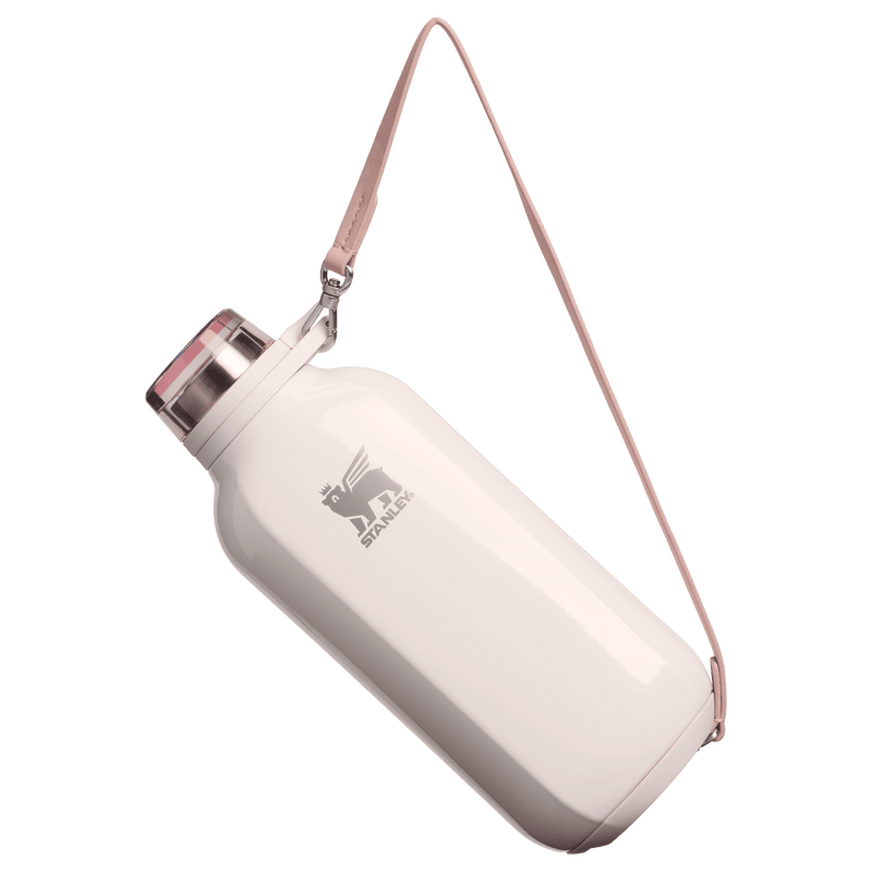 Stanley 1913 The Stanley Clutch Bottle 16 OZ in Rose Quartz Gloss | Detailed View
