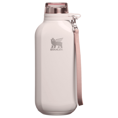 Stanley 1913 The Stanley Clutch Bottle 16 OZ in Rose Quartz Gloss | Front View
