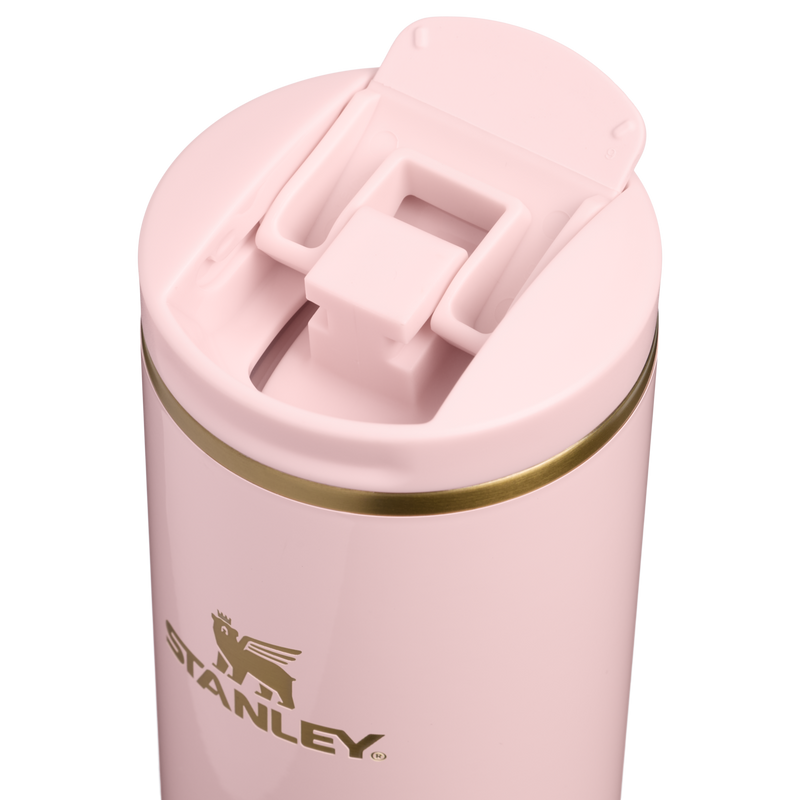 Stanley 1913 Transit Flip Top Mug 12 oz Spring Reset Collection in Blossom Gloss | Lid Detailed View