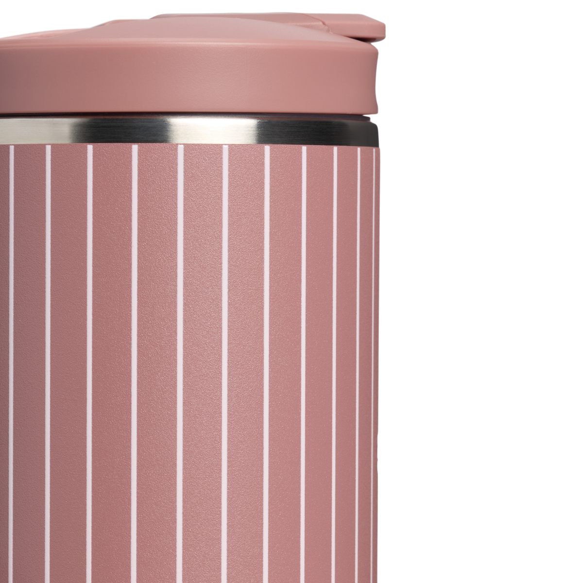Stanley 1913 Transit Flip Top Mug 12 oz Spring Reset Collection in Moab Pinstripe | Detailed View