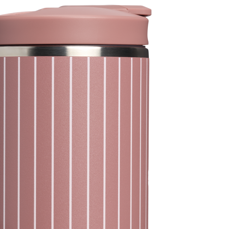 Stanley 1913 Transit Flip Top Mug 12 oz Spring Reset Collection in Moab Pinstripe | Detailed View