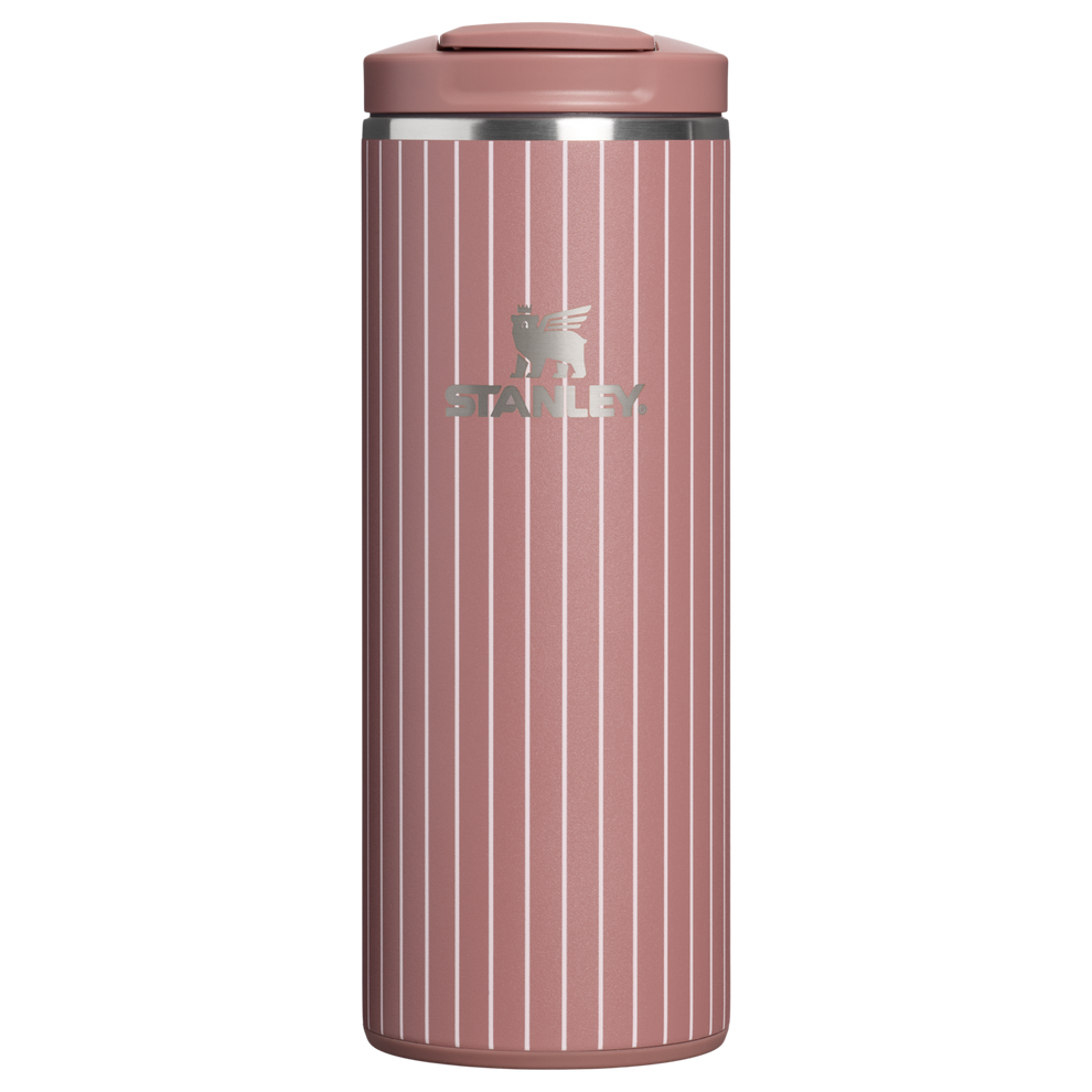 Stanley 1913 Transit Flip Top Mug 12 oz Spring Reset Collection in Moab Pinstripe | Front View