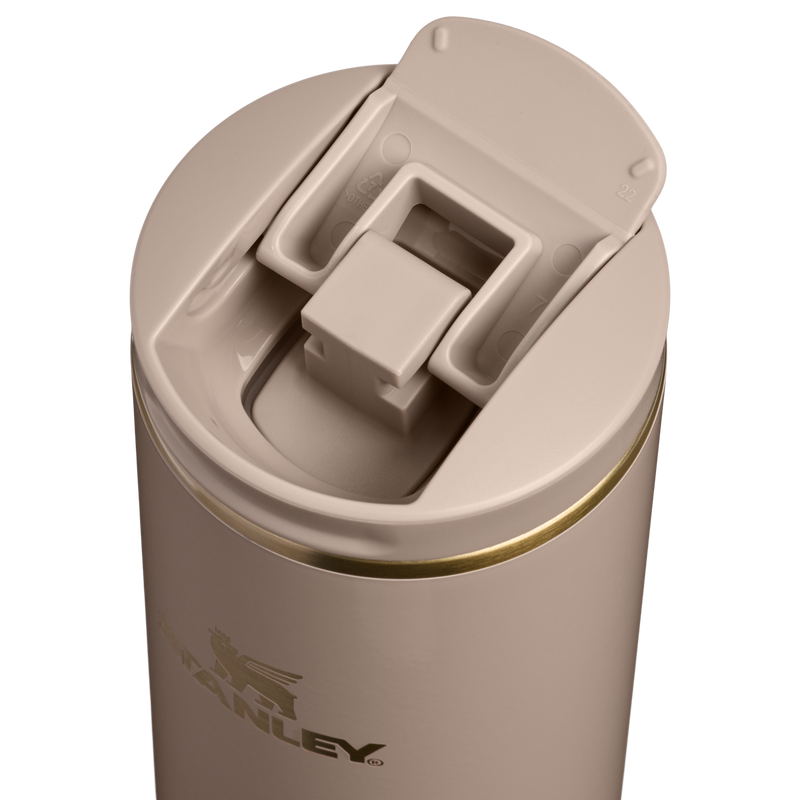 Stanley 1913 Transit Flip Top Mug 16 oz Spring Reset Collection in Bedrock Gloss  | Lid Detailed View